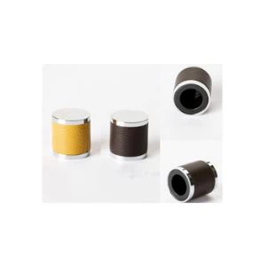 レザー付きプラスチック香水キャップ