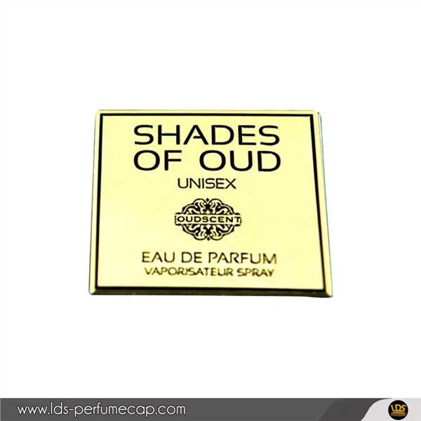 亜鉛合金Balckロゴ香水ラベル