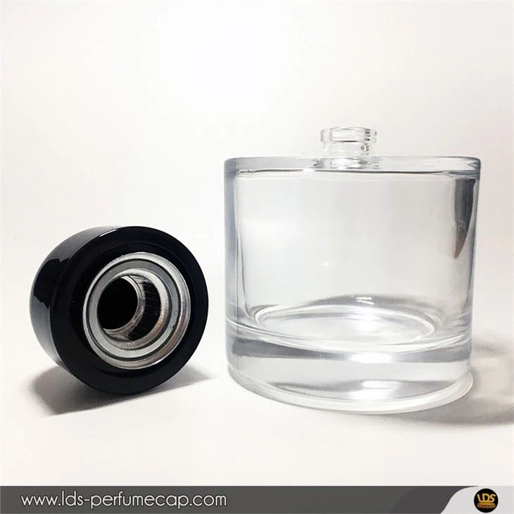 Round Magnet Shape Perfume Lid With Bottle