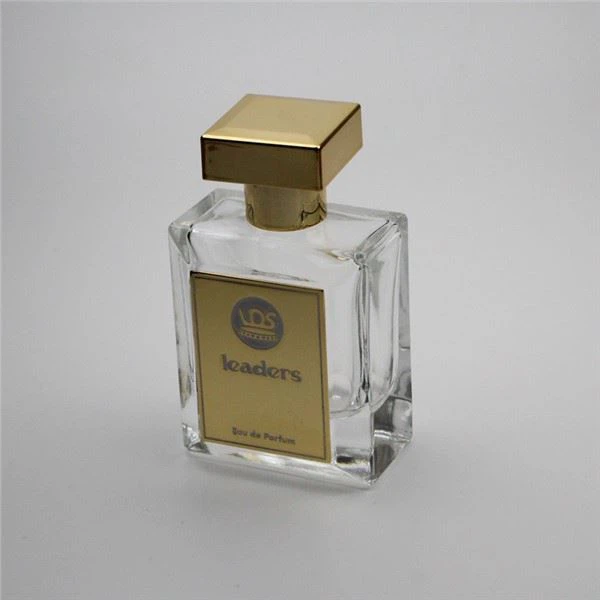 金色の光沢のあるプラスチック香水キャップ