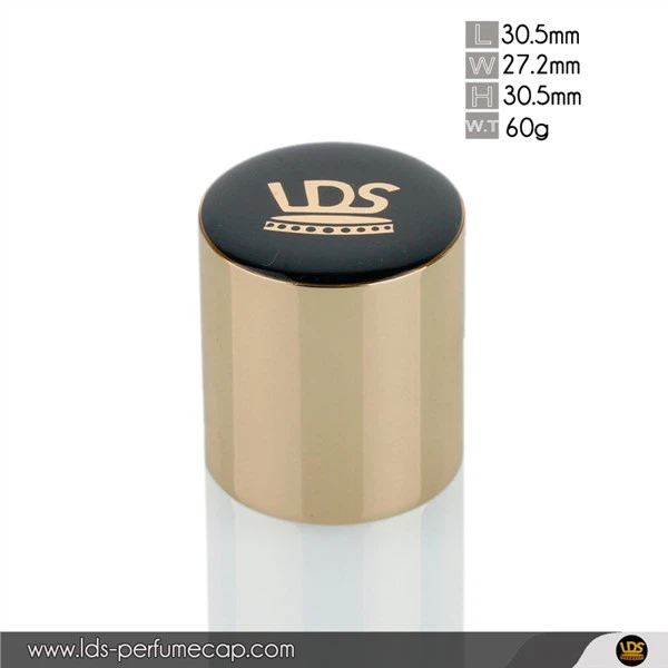 樹脂ロゴ入り香水キャップ